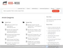 Tablet Screenshot of geek-week.net